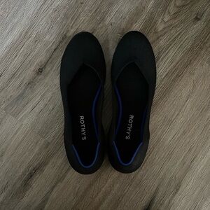Rothy's Size 9 Black Flats